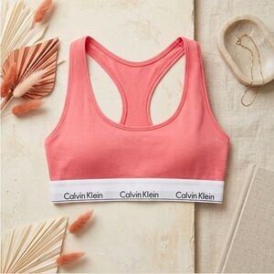 Calvin Klein Calypso Coral Women's Sports Bra